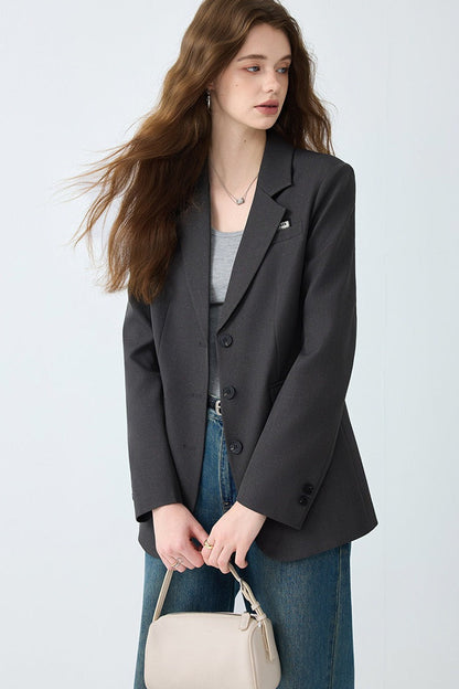 Elegant Long Sleeve Blazer