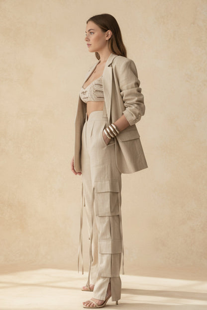 Street cargo pants Suit