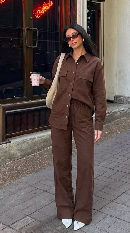 Zenia Long Sleeve Denim Shirt