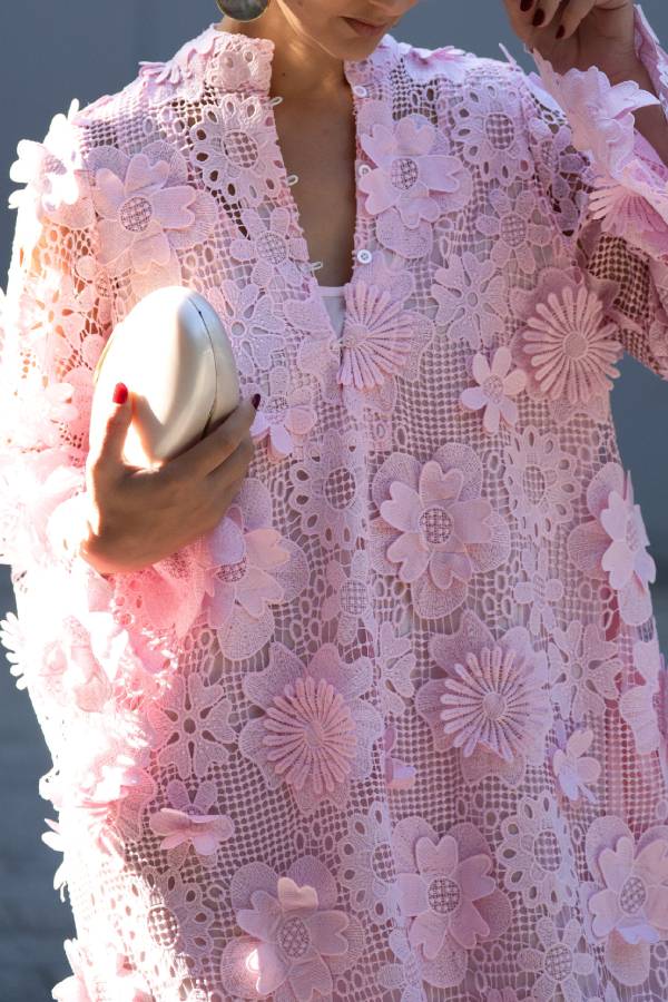 Dress Estelle Lace Pink
