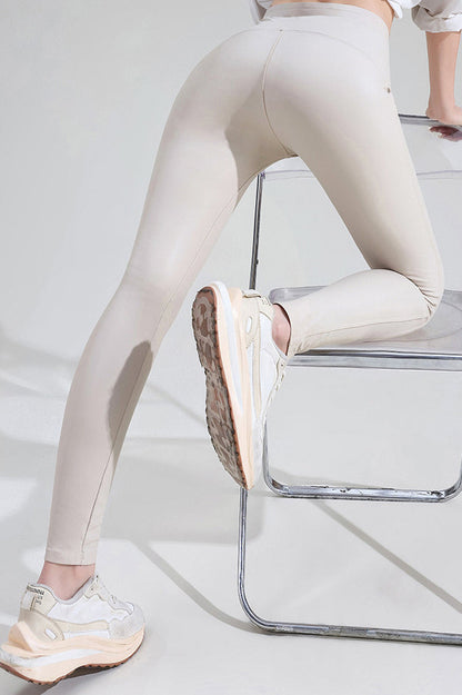 Fleece Lined Faux Leather Leggings