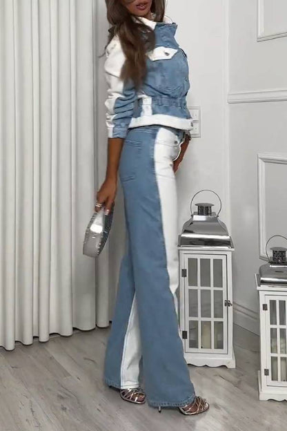 COMBINED DENIM JACKET