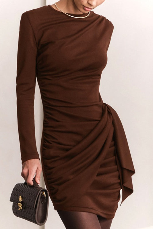Shirred Bandage Bodycon Birthday Dress