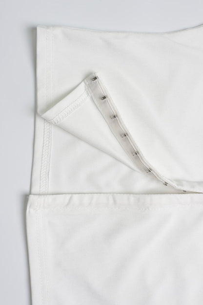 Solid Color Mock Neck Crop Top Bootcut Pants Set