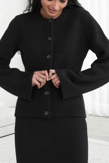 Soft Relaxed Knit Cardigan