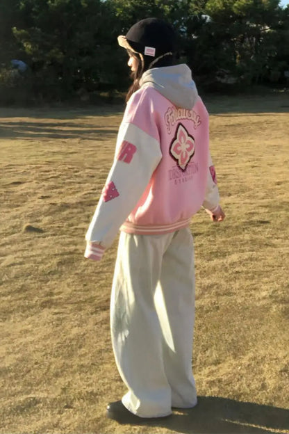 Pink Sweetheart Bomber Jacket