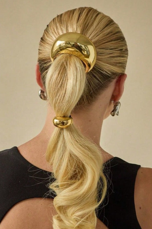 Sphere Metallic U-Loop Hair Cuff