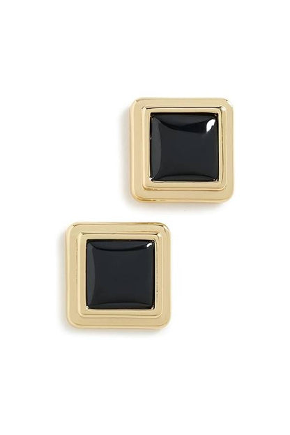 Square Stud Earrings