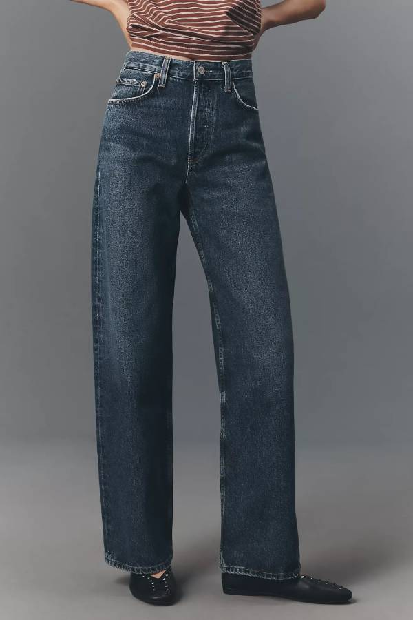 AGOLDE Arc High-Rise Taper Jeans