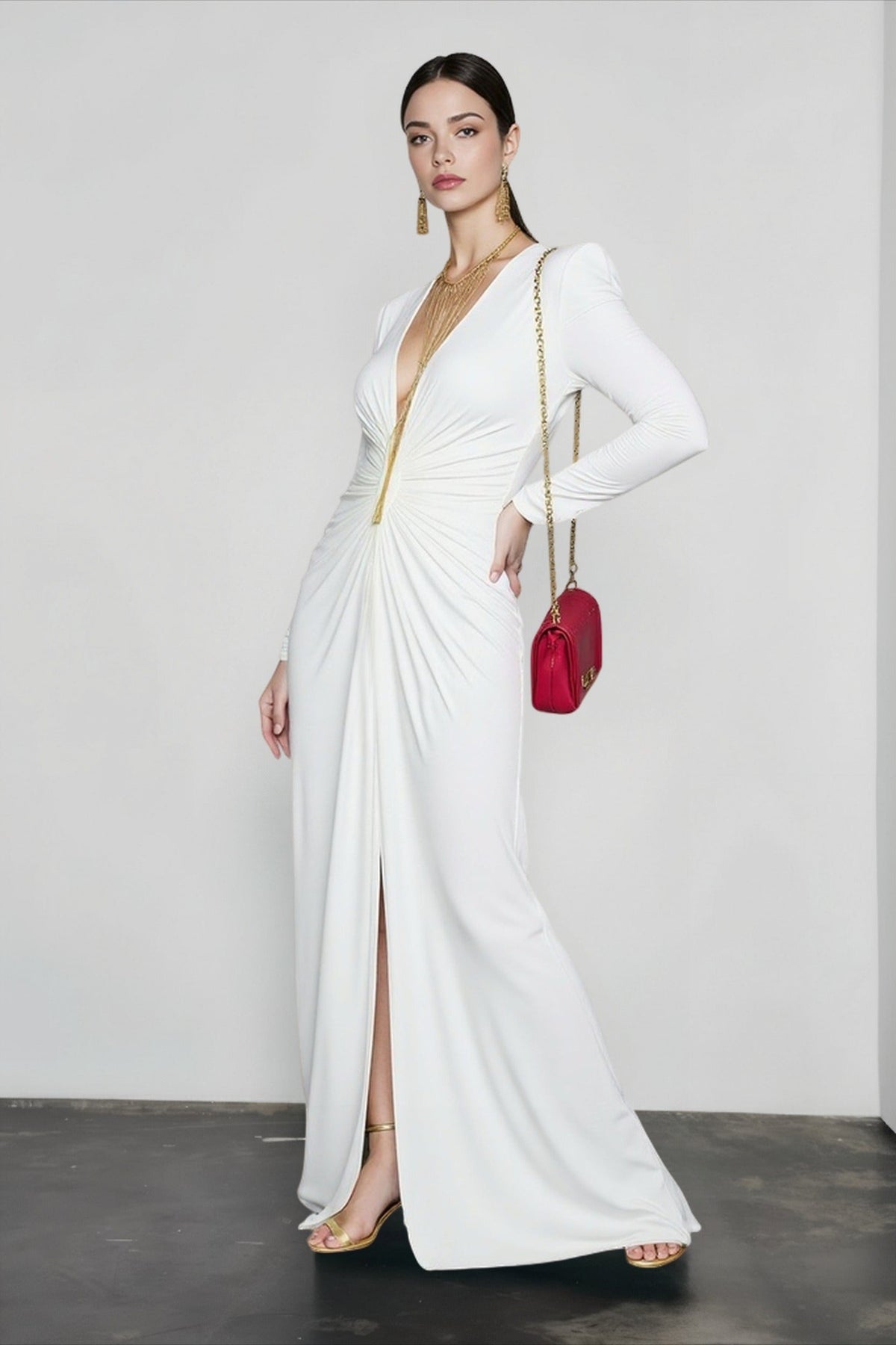 Y2K Fall Fashion Evening Party Bodycon Dress