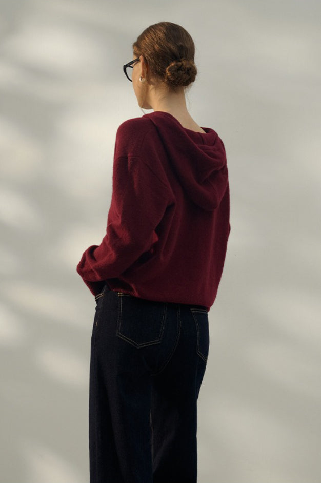 Cropped Single Breasted Cardigan