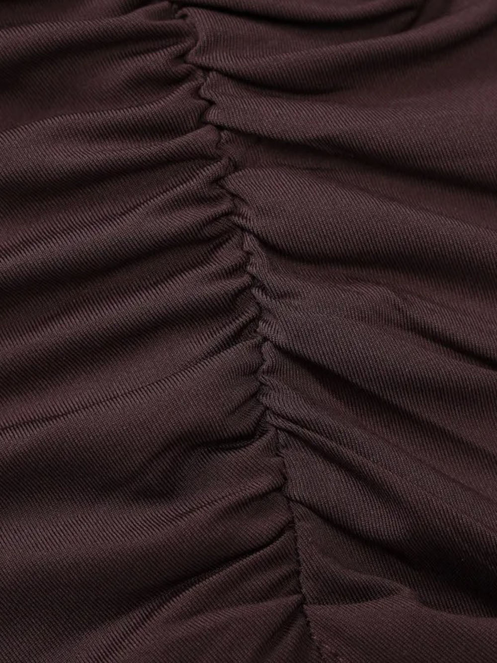 Asymmetric Off Shoulder Ruched Hip High Split Draped Train Mini Dress
