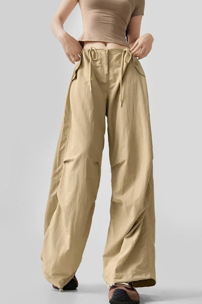 Vintage Cargo Wide Leg Relaxed Pants