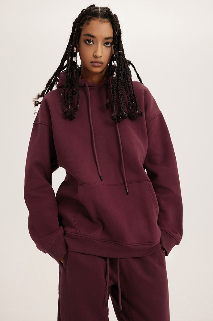 Heavyweight Fleece Lined Pullover Hoodie