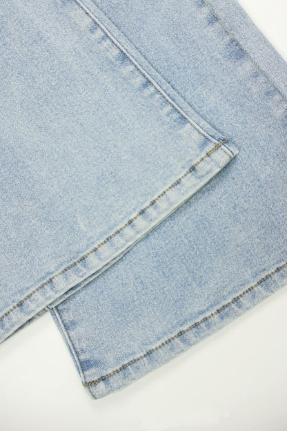 Low Rise High Stretch Slim Flare Jeans