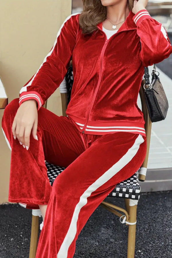 Casual Velvet Four Seasons Sportswear