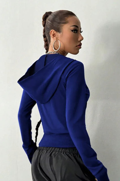 Retro Long Sleeve Hoodie