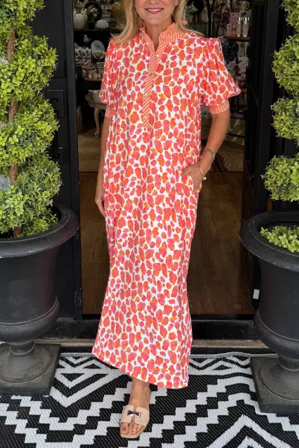 Lucy Dress - Orange