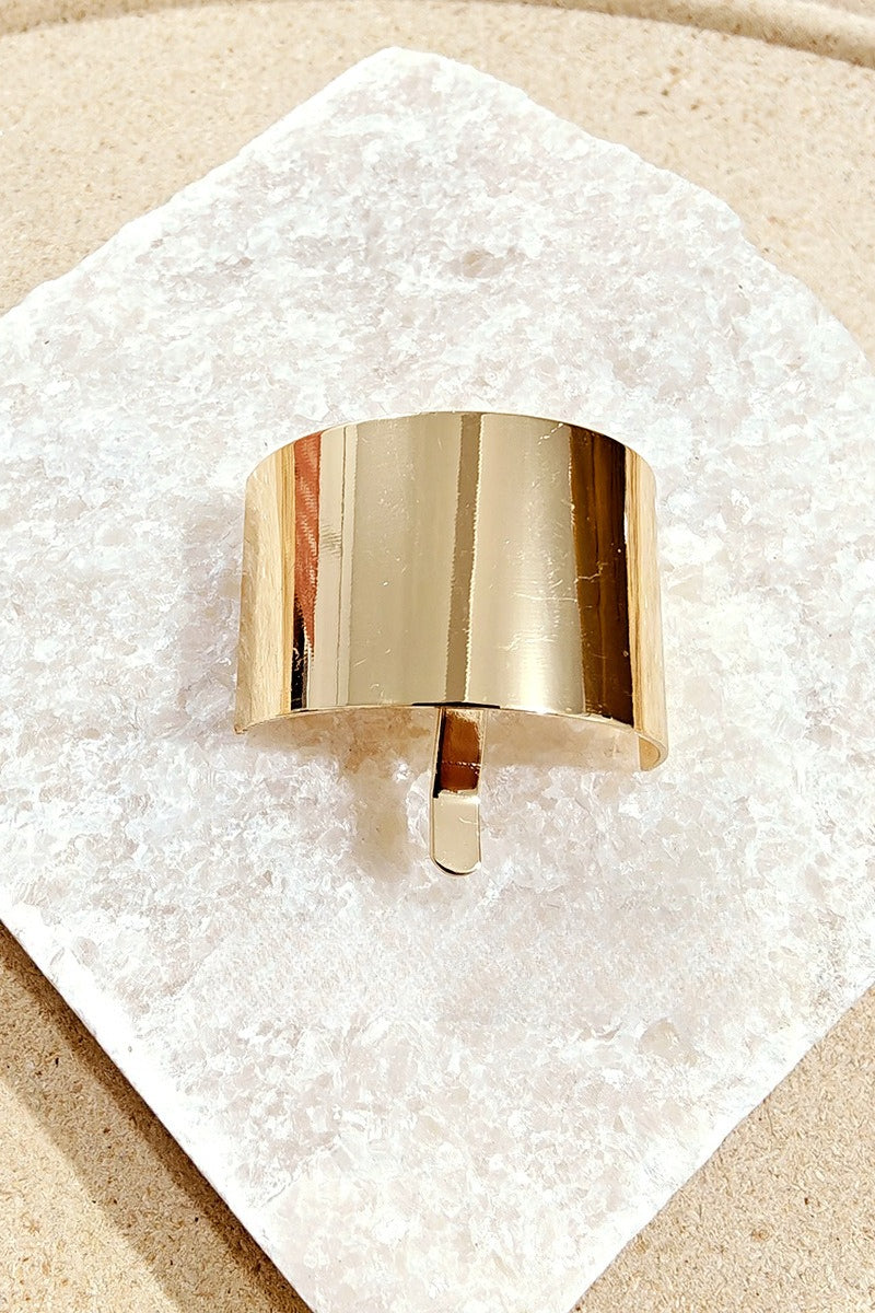 Geometric Metal U-Pin Hair Cuff