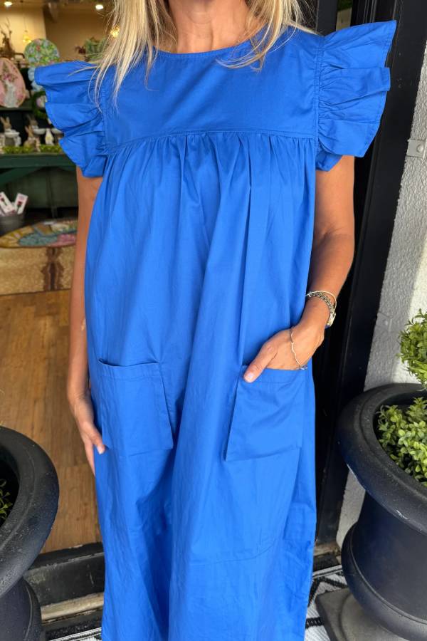 Annika Dress - Royal