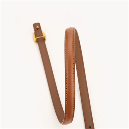Fashion Versatile Slim Leather Pants Belt