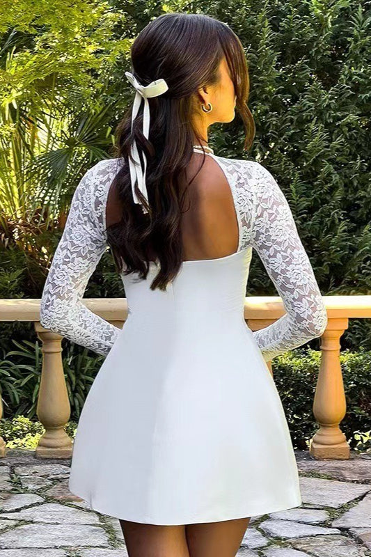 Lace Bodycon A-line Chic Cocktail Dress