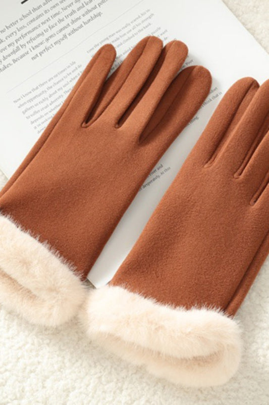 Fleece Lined Touchscreen Thermal Gloves
