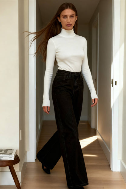 Everyday Long Graceful Sleeve Knit Top