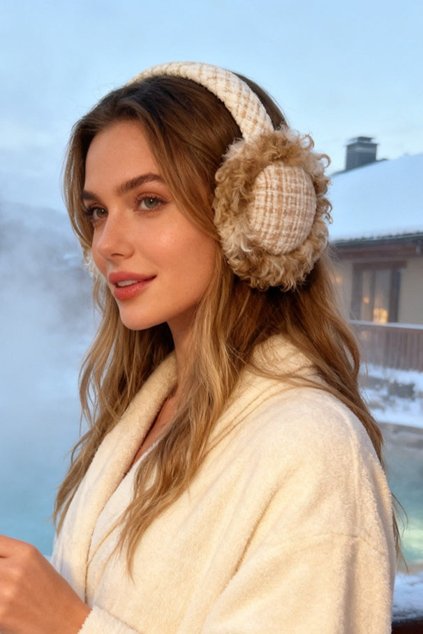 Cozy Curly Faux Fur Cold Weather Earmuffs