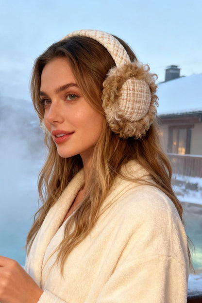 Cozy Curly Faux Fur Cold Weather Earmuffs