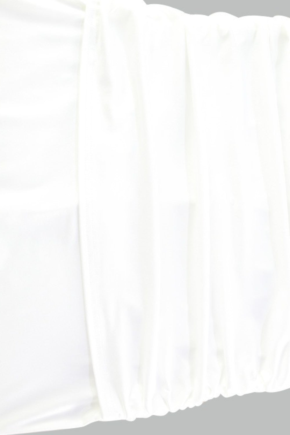 One Shoulder Corset Top High Waist Skirt Set