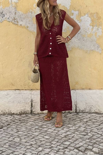 Siena Crochet Vest