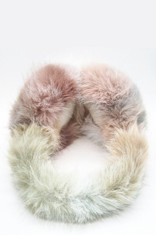 Plush Fox Fur Oversized Winter Earmuffs