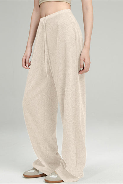 Long Color Block Yoga Knit Pants