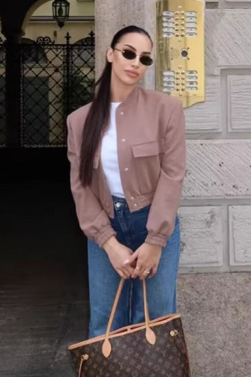 Utility Aviator Cargo Jacket