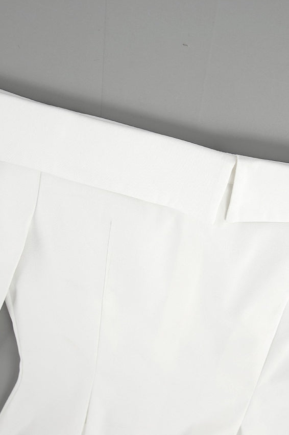 Off Shoulder Boat Neck Blouse