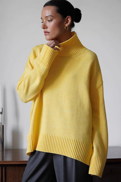 Oversized Turtleneck Sweater