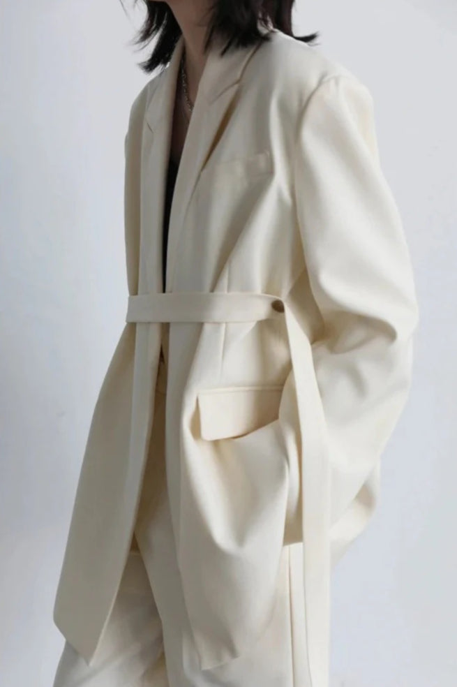 Solid Color Elegant Blazer
