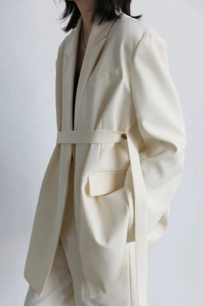 Solid Color Elegant Blazer