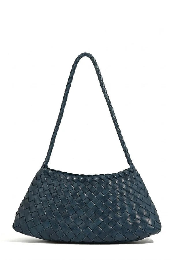 Hand-woven Vintage-style Underarm Shoulder Bag