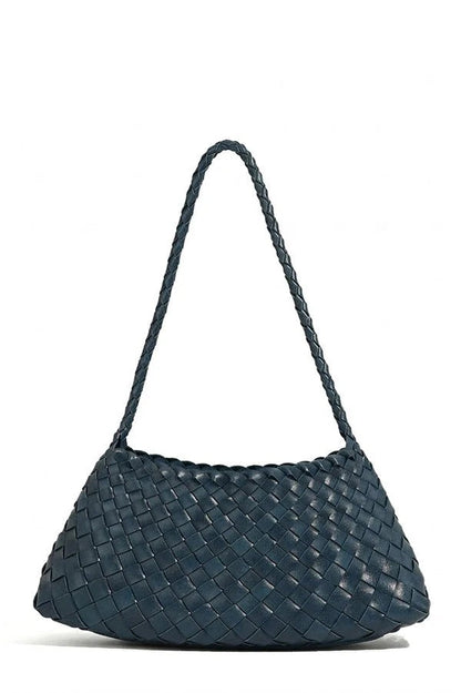 Hand-woven Vintage-style Underarm Shoulder Bag