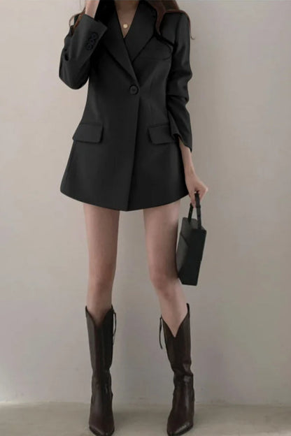 Elegant Pocket Office Blazer