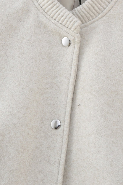 Relaxed Fit Aviator Jacket