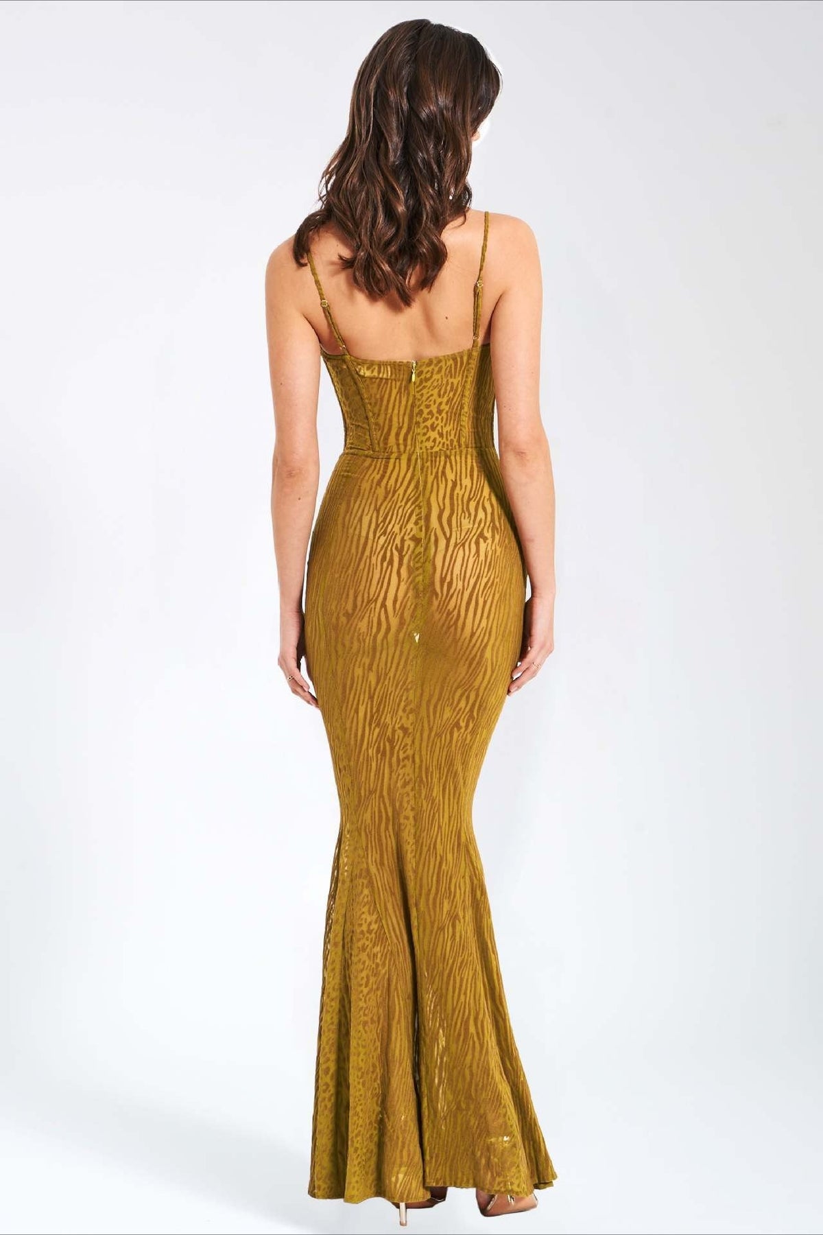 Leopard Print Slip Dress