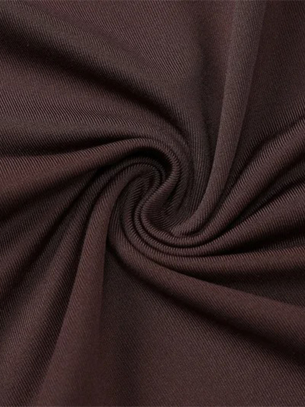 Long Sleeve Deep V-Neck Ruched Pleated Flowy Maxi Dress