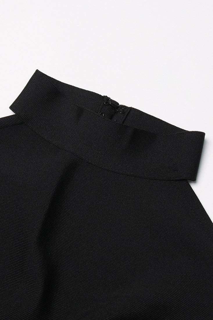 Round Neck Sleeveless Asymmetric Maxi Prom Dress