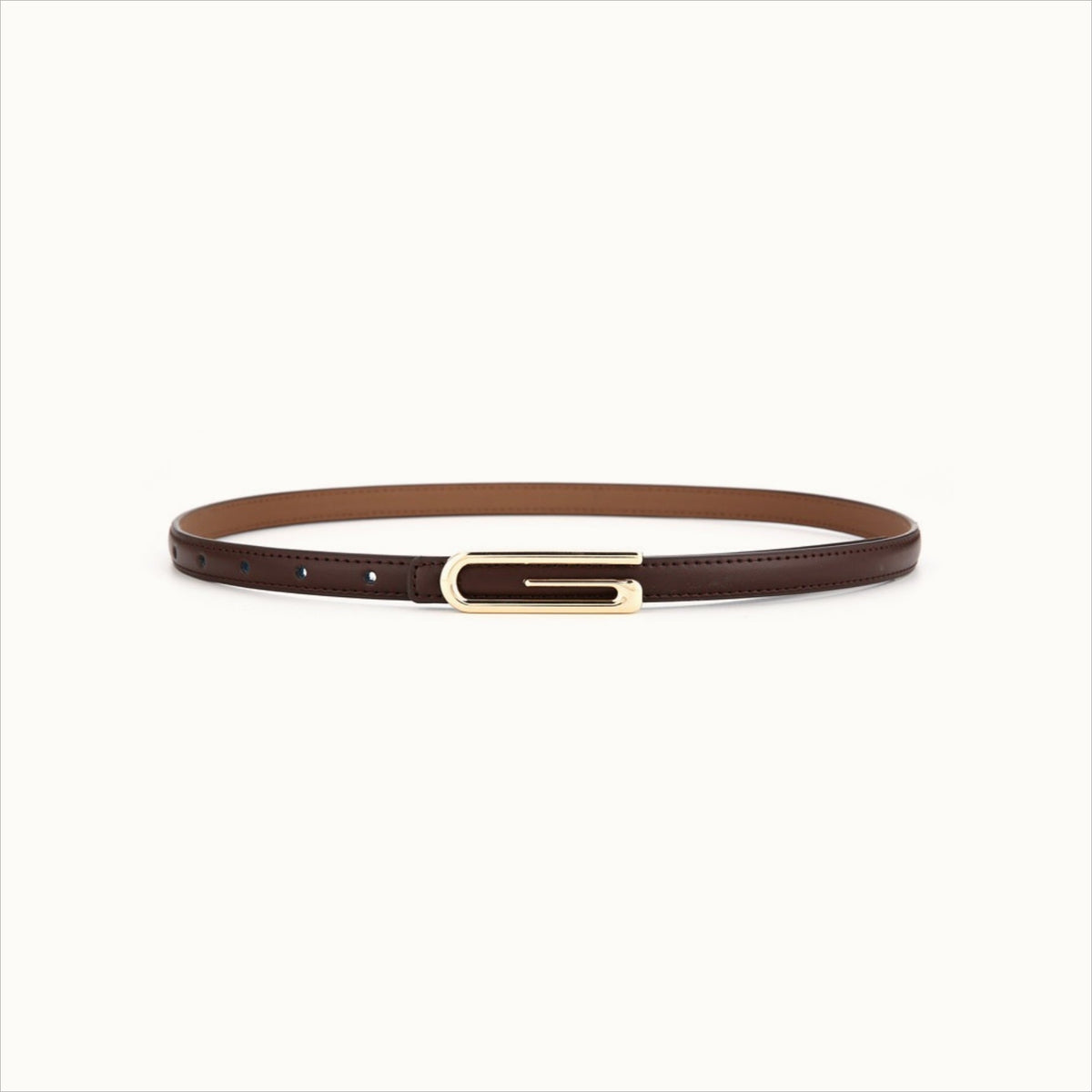 Fashion Versatile Slim Leather Pants Belt