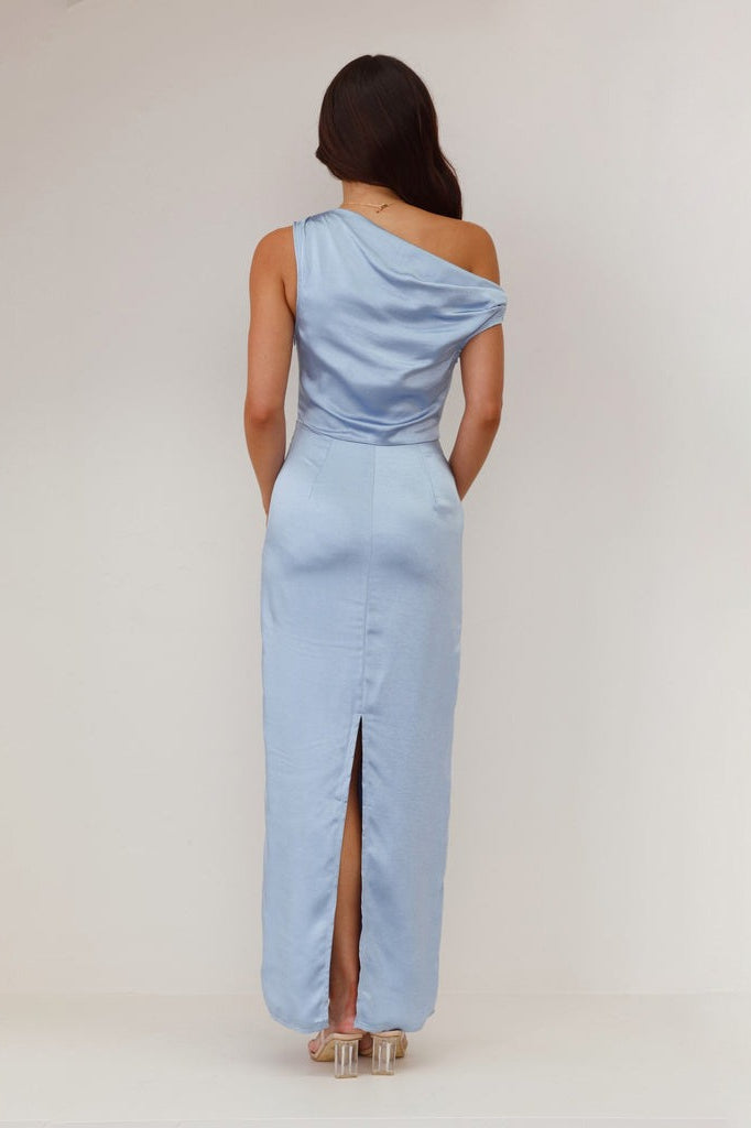 Strapless Solid Color Bodycon Formal Dress