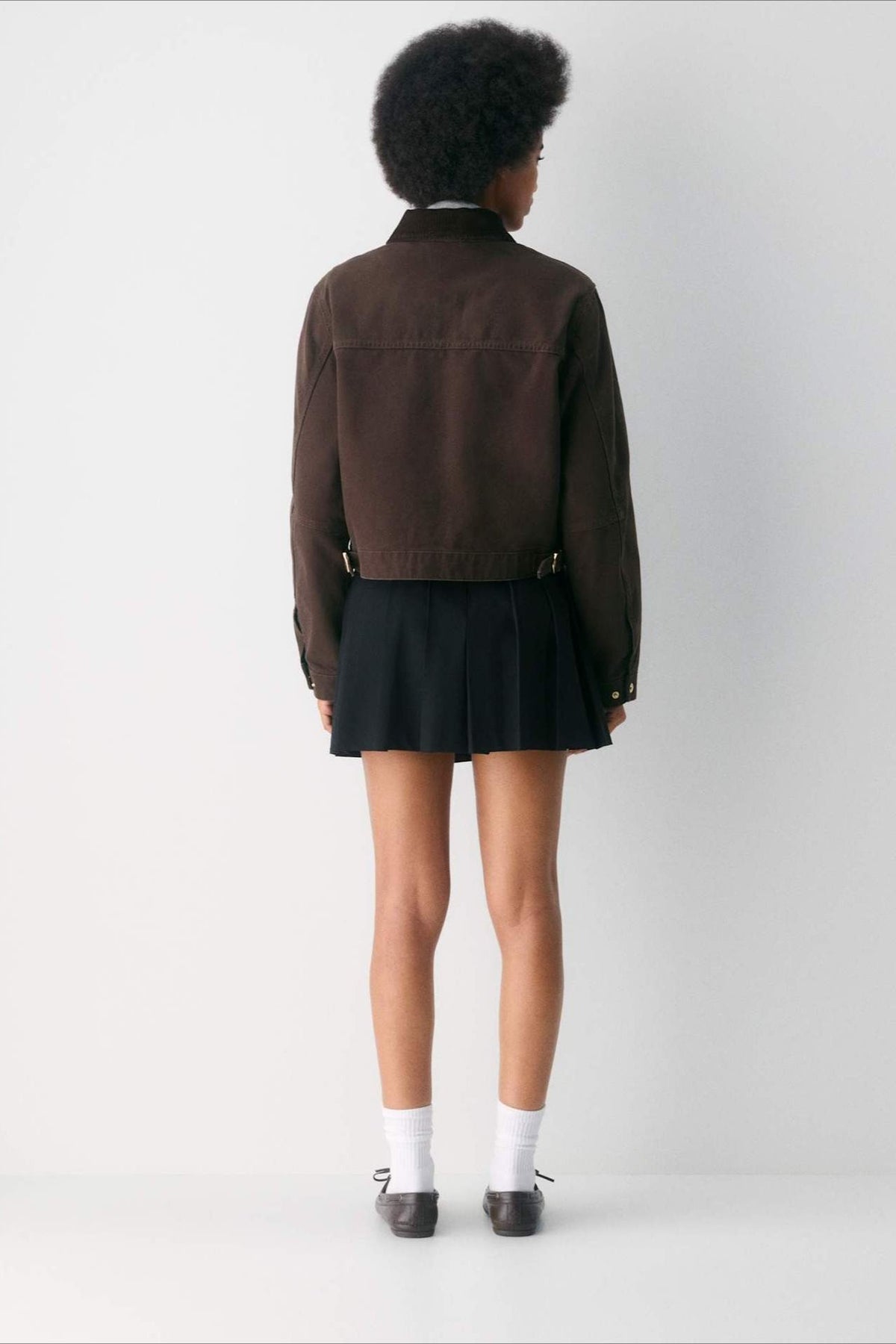 American Vintage Utility Cropped Coat