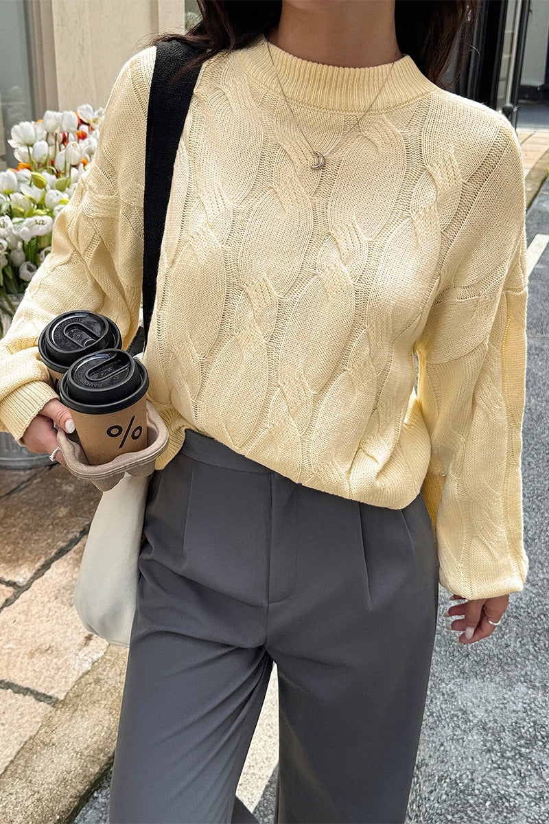 Long Sleeve Knit Base Sweater